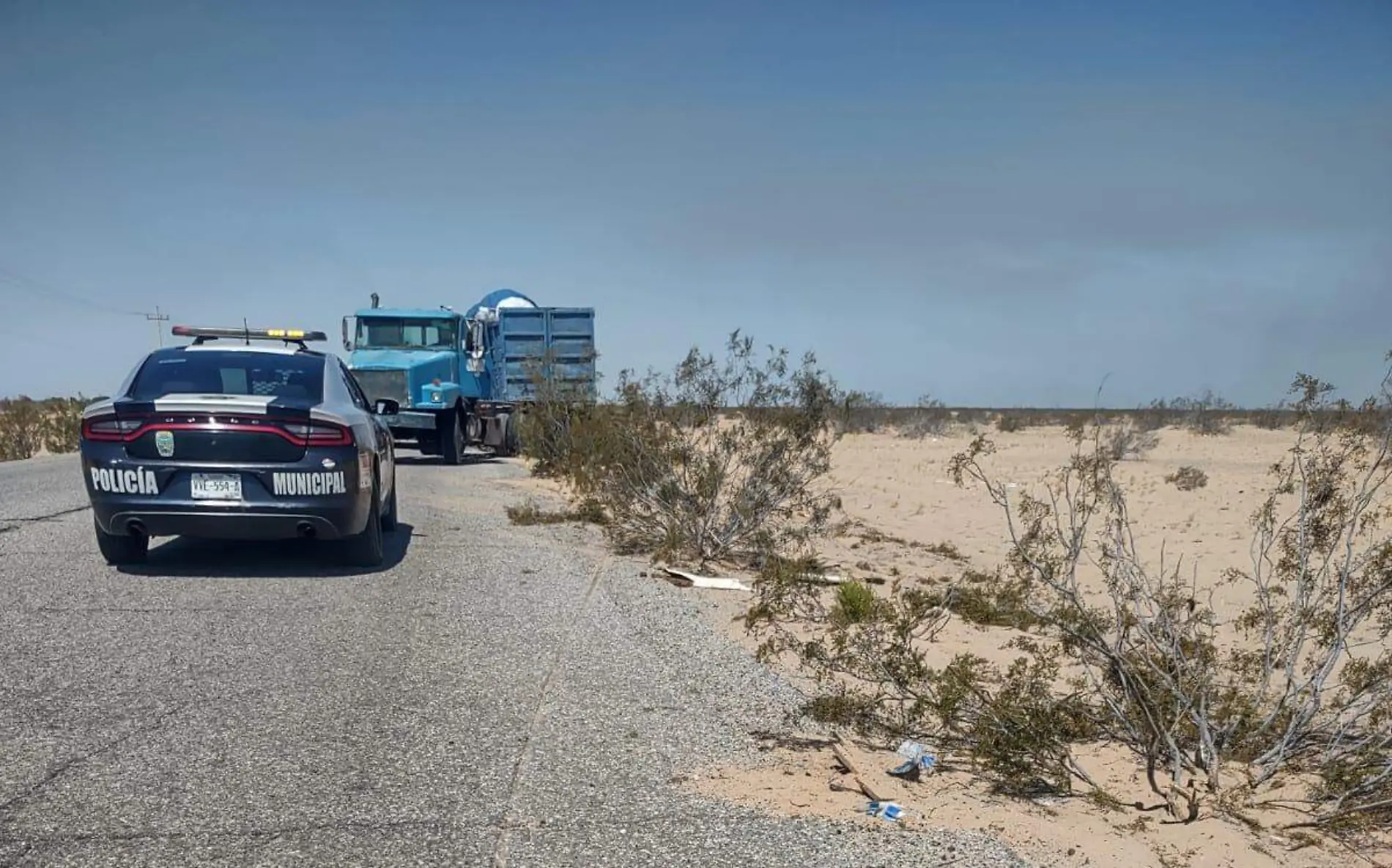 Otro cuerpo con disparos de arma de fuego fue localizado por la carretera de cuota al Golfo de Santa Clara